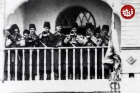 عکس| سفر زمان؛ ساختمان سربازخانۀ «فوج قزاق» در زمان مظفرالدین شاه
