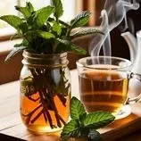 نوشیدنی معجزه‌آسایی که از معده تا مغز را آرام می‌کند + روش تهیه چای نعناع فلفلی