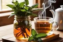 نوشیدنی معجزه‌آسایی که از معده تا مغز را آرام می‌کند + روش تهیه چای نعناع فلفلی