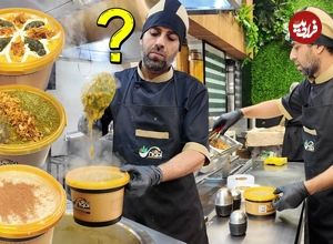 ببینید؛ غذای خیابانی در اصفهان؛ پخت آش آبادان، آش رشته، شله قلمکار، حلیم و حلیم بادمجان