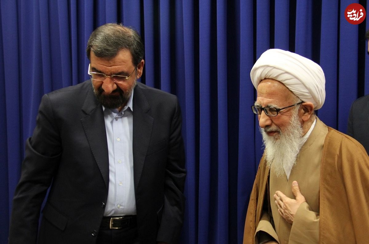عکس؛ سفر به تاریخ؛ «محسن رضایی و آیتالله جوادی آملی» در جبهه؛ دهۀ 1360