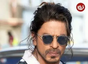 عکس| سفر در زمان؛ «شاهرخ خان» در 41 سالگی و در یک کنفرانس مطبوعاتی در دهلی نو؛ سال 1385