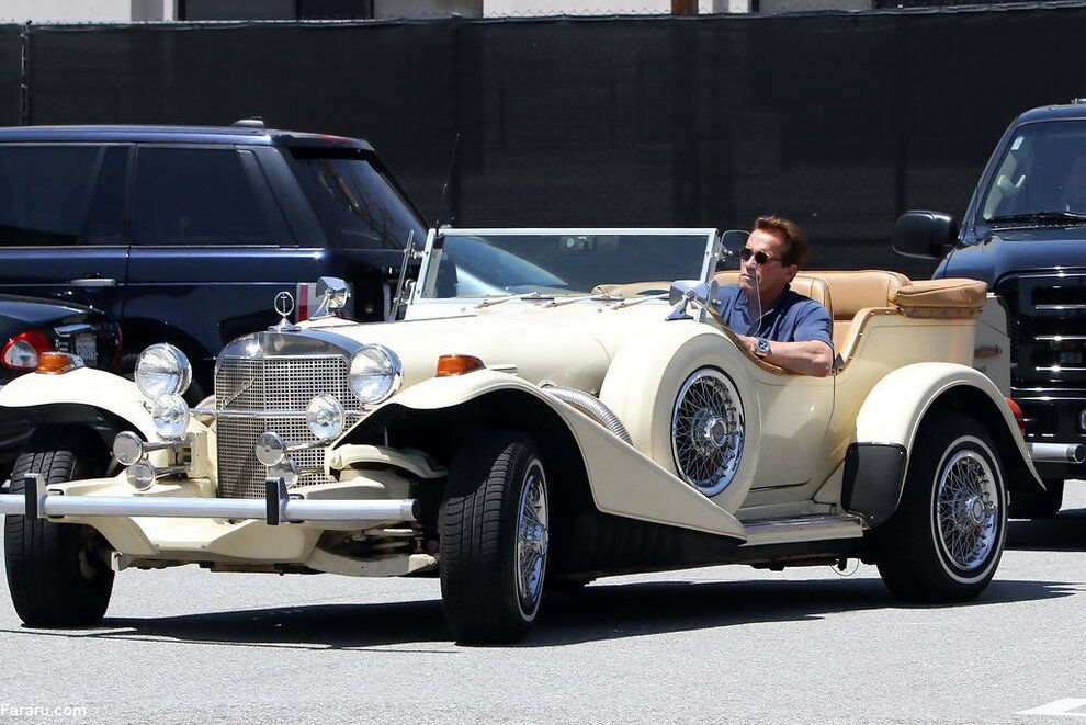 (تصاویر) کلکسیون خودروهای آرنولد شوارتزنگر