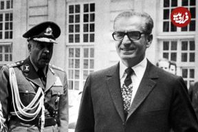 عکس| سفر در زمان؛ گشت و گذار زمستانی «محمدرضا پهلوی و خانواده اش» در سوئیس؛ سال 52