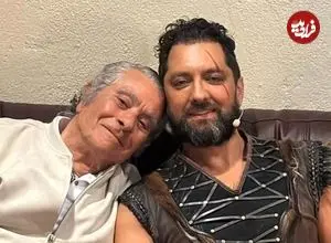 عکس| سفر زمان؛ چهرۀ «بهرام رادان» 21 ساله در اولین فیلمش در کنار «مهناز افشار»