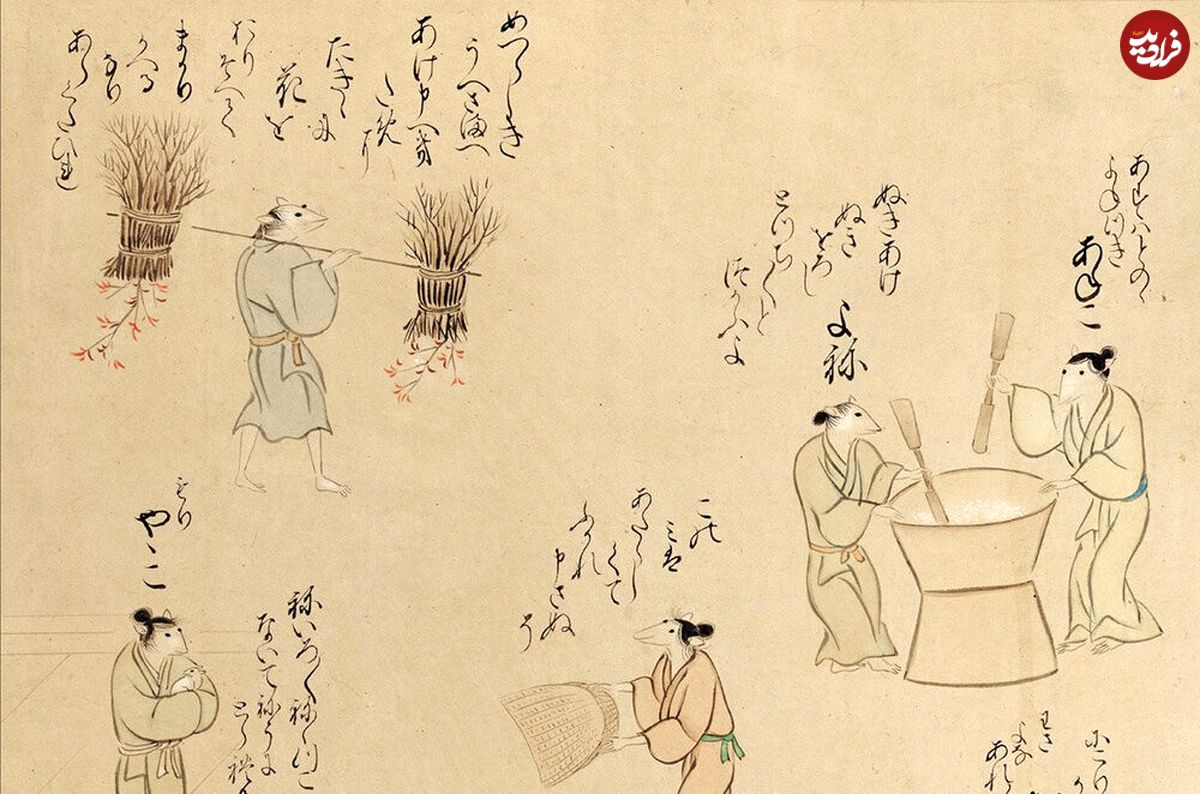 طومار ۵۰۰ سالۀ «موش سرآشپز» و رازهای آشپزی ژاپنی