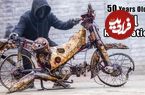 ببینید؛ صفر تا صد بازسازی یک موتور سیکلت هوندا کاب 70 فرسوده