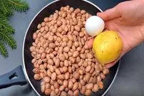 ببینید| طرز تهیه یک غذای ساده و بدون گوشت با لوبیا چیتی