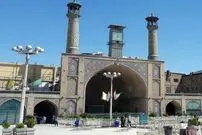 عکس| سفر به ایران قدیم؛ تصویری از مسجد حاج سید عزیزالله تهران در یک قرن قبل
