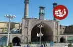 عکس| سفر به ایران قدیم؛ تصویری از مسجد حاج سید عزیزالله تهران در یک قرن قبل