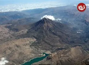 عکس| سفر در زمان؛ «کوه دماوند» پوشیده از برف در دوران قاجار