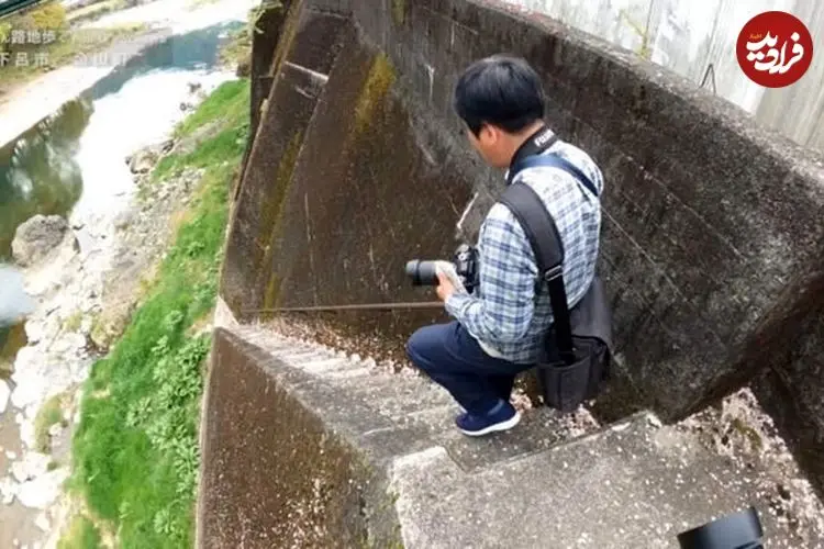 عکس| ترسناک‌ترین پله در ژاپن