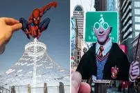 خلاقیت هنرمندی که صحنه‌های روزمره را با چند تکه کاغذ به تخیل پیوند می‌زند