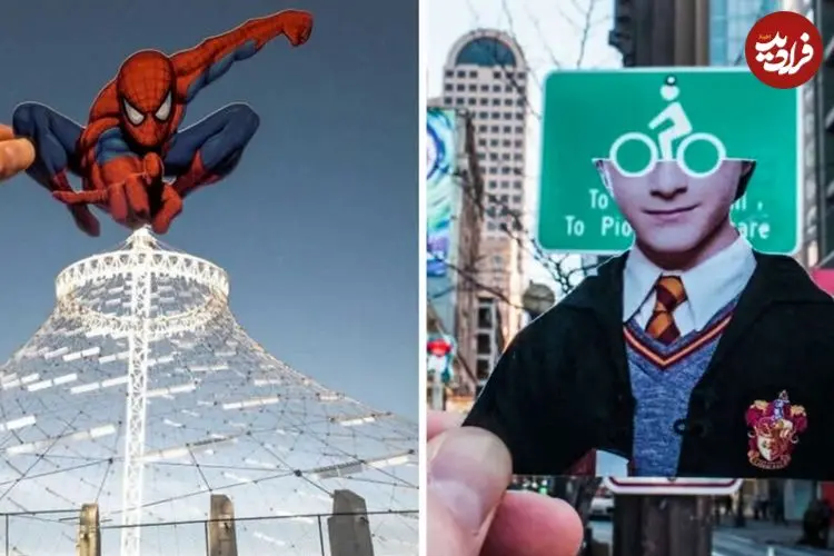 خلاقیت هنرمندی که صحنه‌های روزمره را با چند تکه کاغذ به تخیل پیوند می‌زند