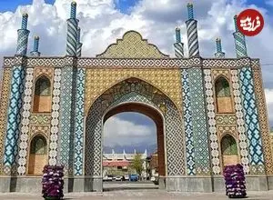 عکس| سفر زمان؛ منظرۀ «دروازه شاه‌عبدالعظیم تهران» در سال 1300 شمسی