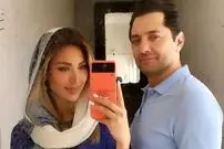 عکس| سفر زمان؛ «سحر دولتشاهی و بهرام رادان» در اکران خصوصی فیلم بارکد؛ سال 94