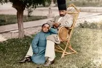 ایران در عهد قاجار به روایت عکس‌های رنگی‌شده؛ از «دختران کُرد» تا «روز برفی کاخ گلستان»