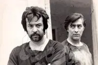 عکس| سفر زمان؛ «ایرج قادری» 70 ساله در کنار همسرش «تهمینه»؛ دهۀ 80