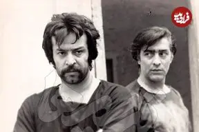 عکس| سفر زمان؛ «ایرج قادری» 70 ساله در کنار همسرش «تهمینه»؛ دهۀ 80