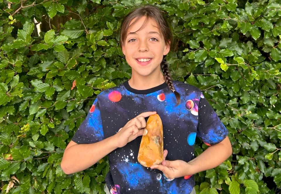 حسادت باستان‌شناسان به کشف جالب یک دختر ۱۰ ساله!