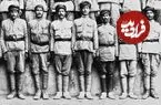 عکس| سفر زمان؛ سربازان دورن قاجار با «سرهای راهزنان روی نیزه»؛ 116 سال قبل
