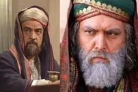 (عکس) «مختار ثقفی و عمر سعد» در نشست خبری سریال «مختارنامه»؛ سال 1390