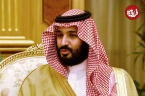 عکس؛ سفر در زمان؛ «محمد بن سلمان در یک سالگی و در آغوش پدرش»؛ سال 1365