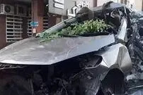 (ویدئو) نتیجه فاجعه‌بار تصادف سراتو با یک خودرو کلاسیک آمریکایی
