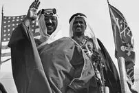 عکس؛ سفر در زمان؛ ظاهر «ملک سعود، دومین پادشاه عربستان در لندن»؛ سال 1315