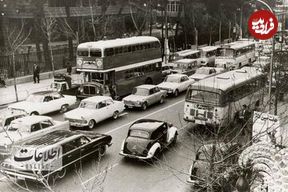 (عکس) تصویر جالب از خیابان فلسطین ۷۷ سال قبل