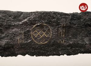 بیل مکانیکی به طور تصادفی «شمشیر هزارساله» را از رودخانه بیرون آورد