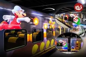 تصاویر| قطار سوپر ماریو در ژاپن!