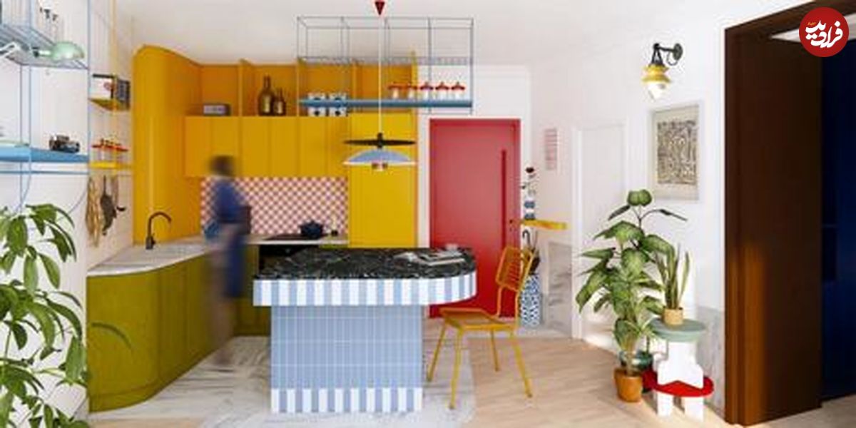 (تصاویر) فضای داخلی یک آپارتمان 35 متری می تواند چنین جالب و خلاقانه باشد! 