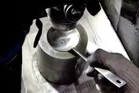 ببینید| مراحل تولید انبوه کفگیر و ملاقه در کارخانه ای در کره جنوبی