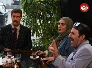عکس؛ سفر زمان؛ «شری، زن ارسطو» در کنار «ابن ملجم» در پشت‌صحنۀ یک فیلم