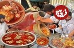ببینید| غذای خیابانی در پاکستان؛ پخت 200 کیلو کله پاچه برای صبحانه در لاهور