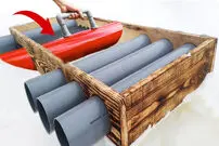 (ویدئو) چند ترفند ساده برای ساخت سینک ظرفشویی و لوله کشی با پلیکا