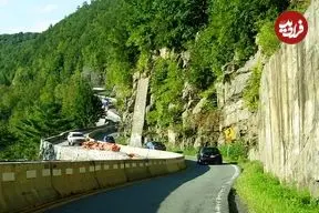 تصاویر| جاده چالوس آمریکایی ها 