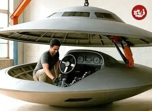 ببینید| مراحل دیدنی ساخت یک قایق موتوری شبیه بشقاب پرنده در ویتنام