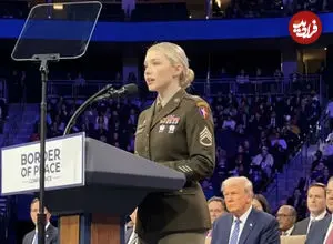 تصاویر| فریب کاربران شبکه اجتماعی با سرباز زن آمریکایی 