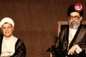 عکس؛ سفر در زمان؛ پذیرایی ساده «رهبر انقلاب» از حافظ اسد در تهران؛ سال 1369
