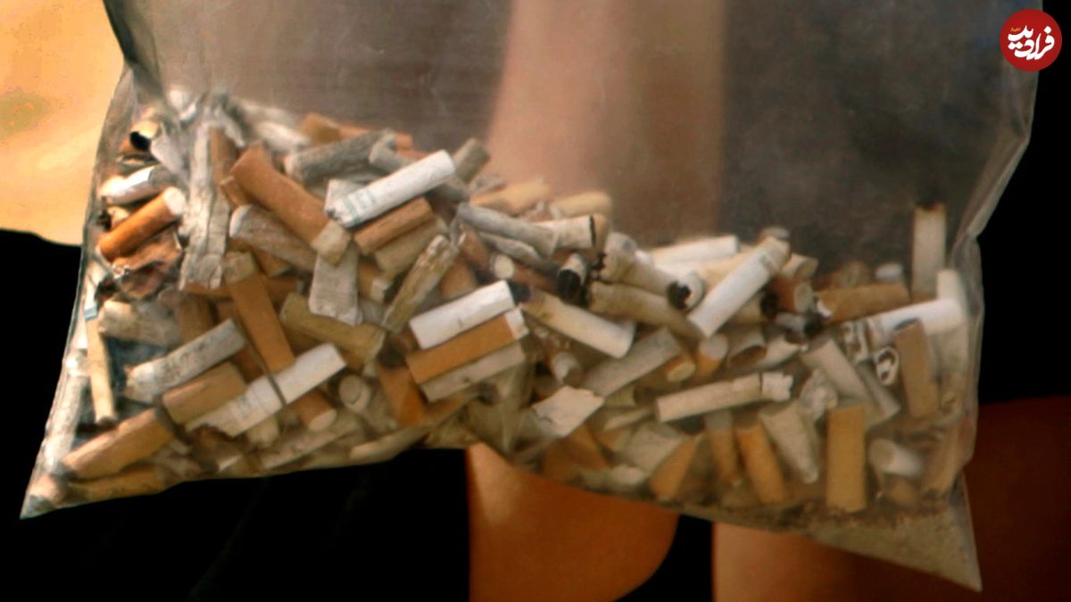 (ویدیو) رکورد جمع آوری ته سیگار از خیابان‌های یک شهر 