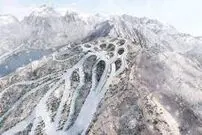  شاهکار جدید بن سلمان؛ ساخت پیست اسکی وسط بیابان!