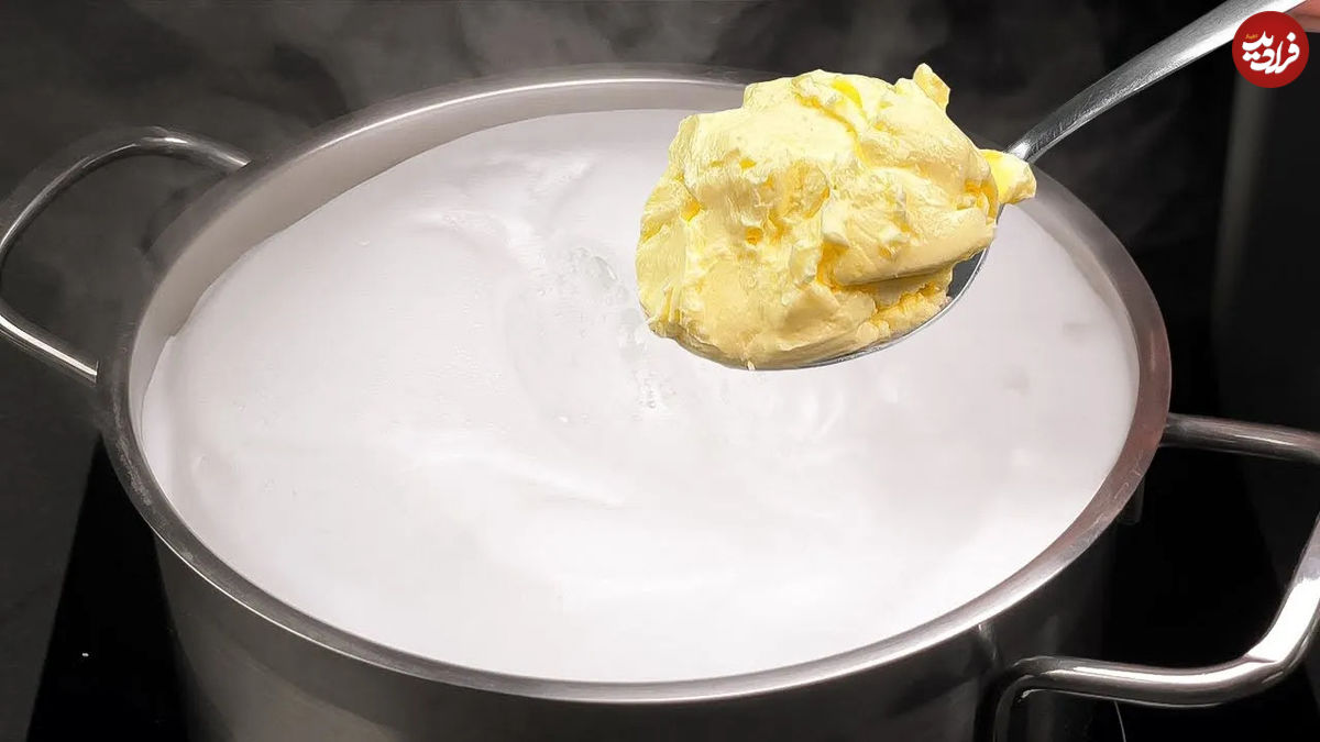 (ویدئو) پنیر نخرید، این پنیر هامبورگی را با کره در 5 دقیقه در خانه درست کنید 