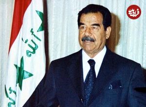 عکس| سفر در زمان؛ دیدار «صدام حسین» با فرزندان حامیان مالی جنگ علیه ایران؛ سال 1362