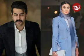 ببینید| شوخی مریم مومن و همسرش خاطره سریال «خانه به دوش» را زنده کرد! 