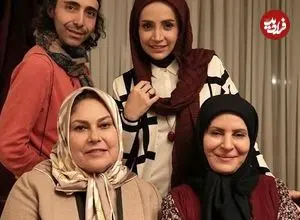 عکس| سفر زمان؛ چهرۀ «ماهگل» (سریال آنام) در 35 سالگی در پشت‌صحنه سومین سریالش