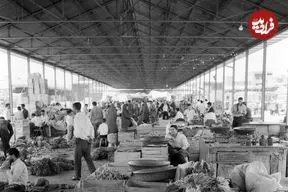 عکس؛ سفر در زمان؛ خواربارفروشی و واکسی آژان‌ها 