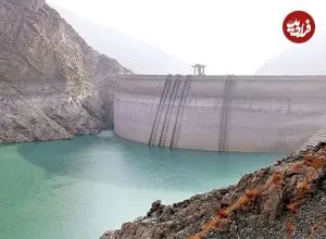 نجات یک منطقه از خشکسالی/ بارش‌های اخیر این سد را پر از آب کرد