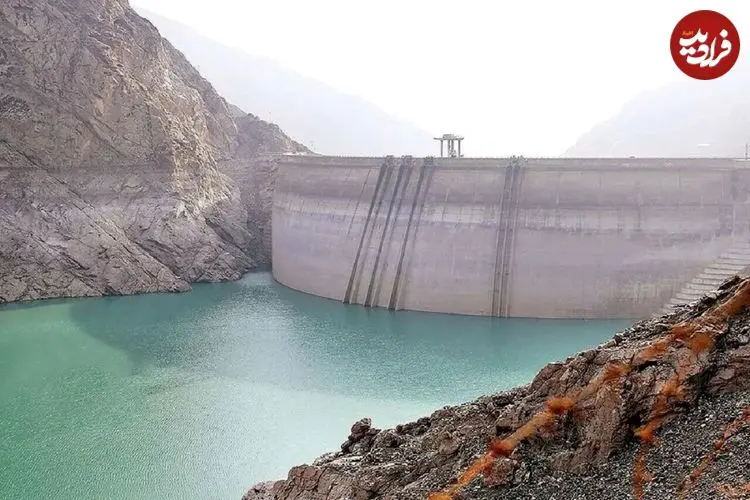نجات یک منطقه از خشکسالی/ بارش‌های اخیر این سد را پر از آب کرد